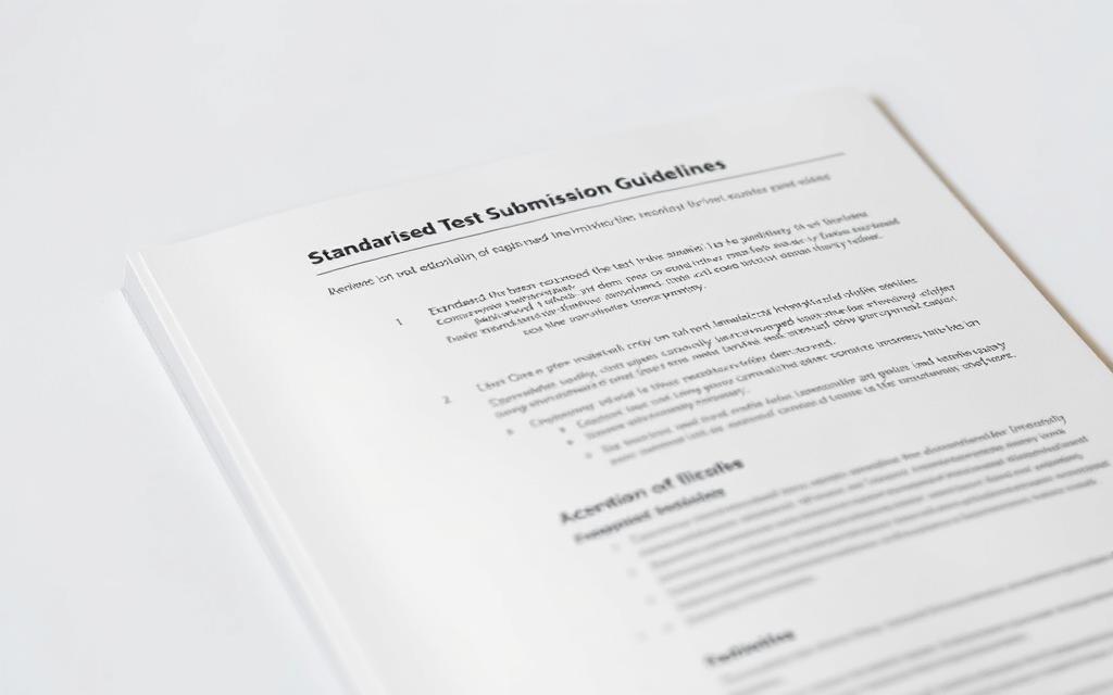 standardised test score submission guidelines standardised test score submission guidelines